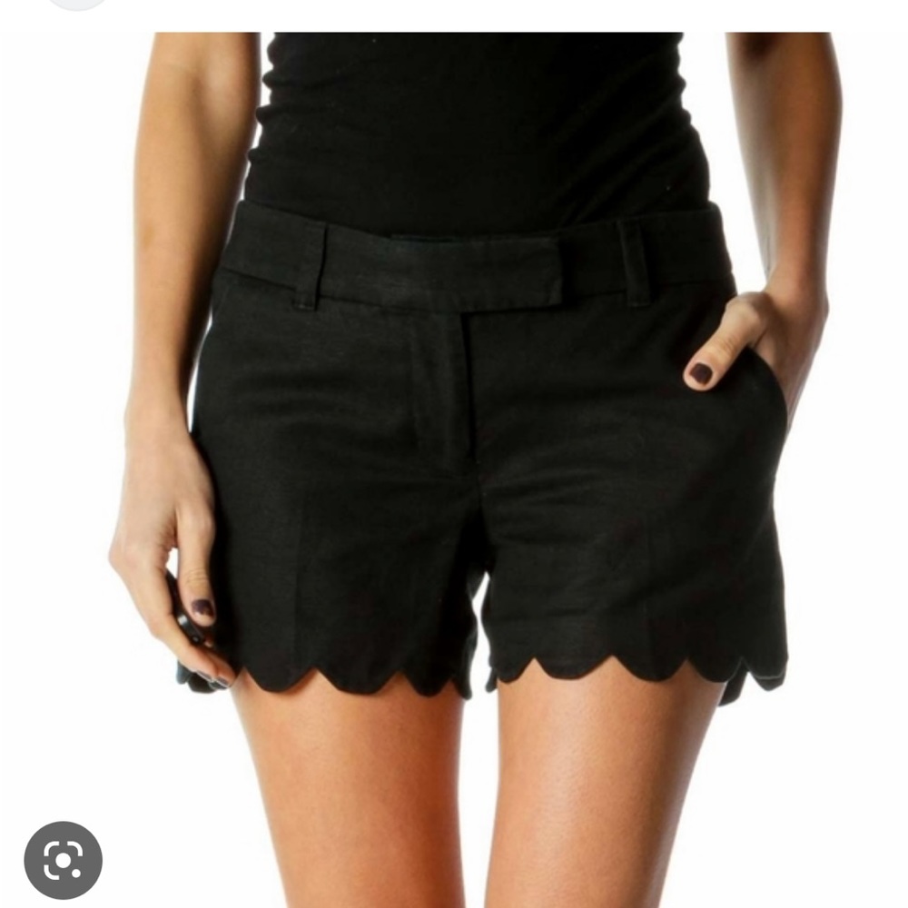 J Crew Scallop Shorts